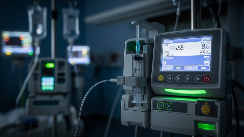 Syringe Pump & Yuwell Oxygen Concentrator | Health Devices Guide