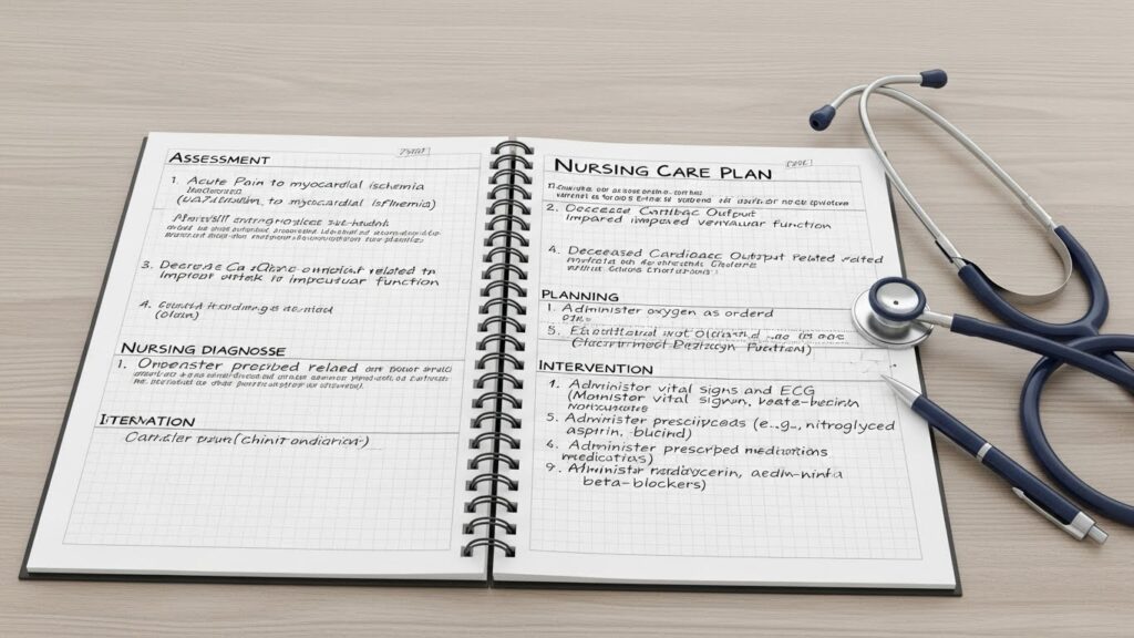 nursing care plan for myocardial infarction